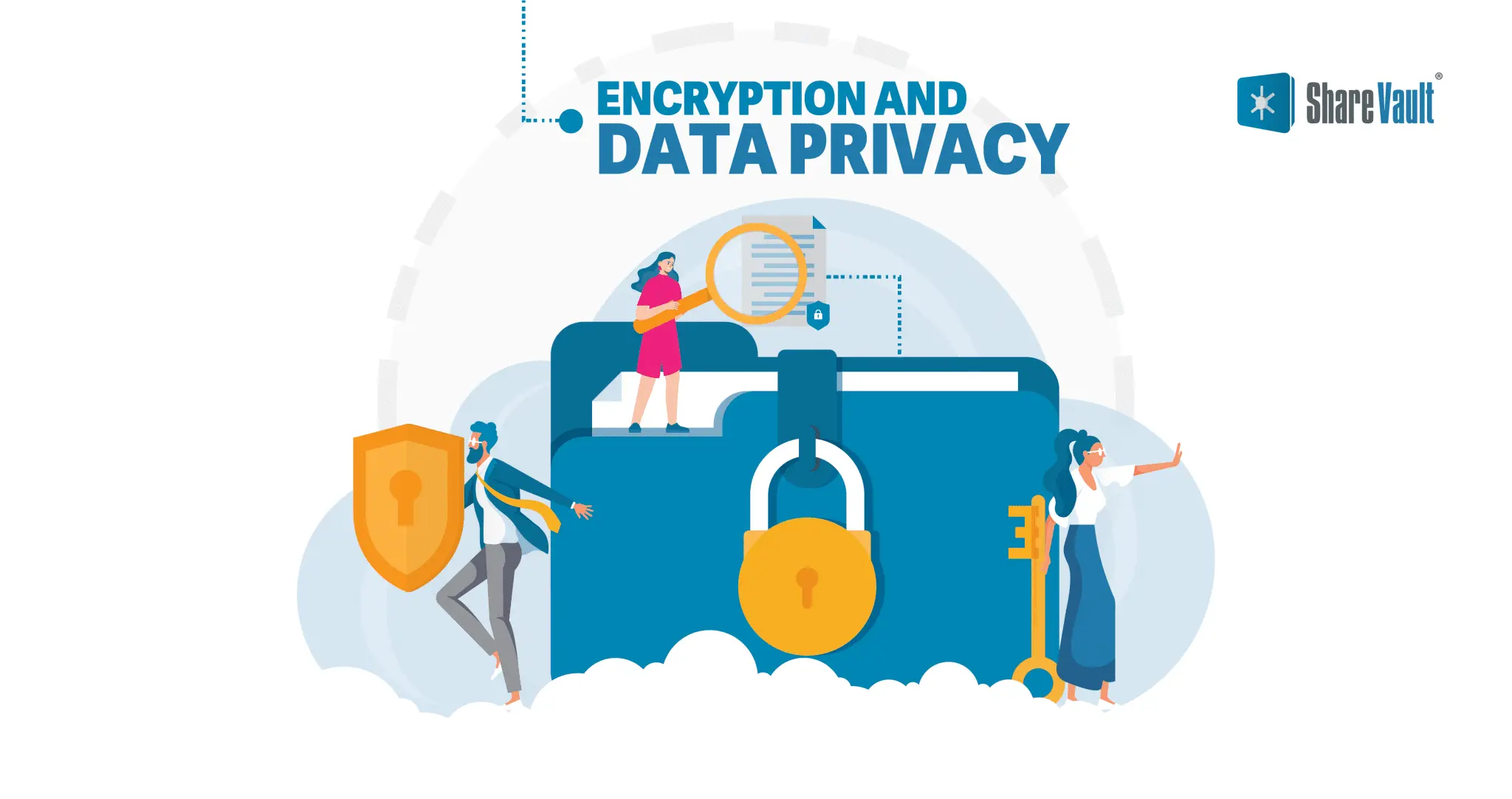 Secure vault lock for data storage